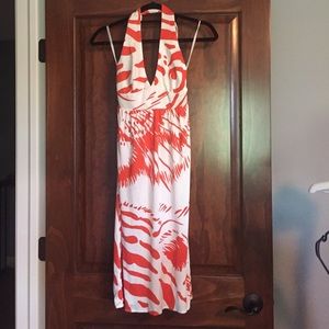 NWT Amanda Uprichard Floral Halter Dress